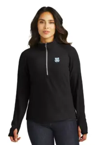 Coast Guard - Port Authority Ladies Microfleece 1/2-Zip Pullover Sweater