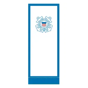 Coast Guard - Superior Retractable Banner - 24" Silver Base. Full Color