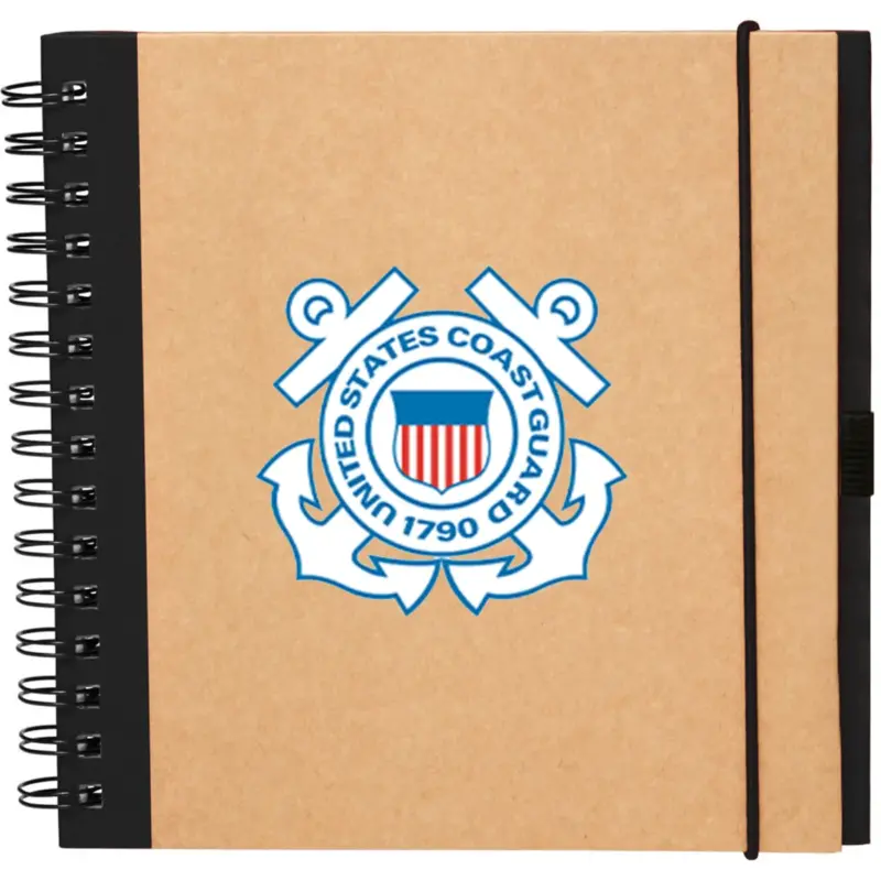 Coast Guard - Recycled Square Notebook