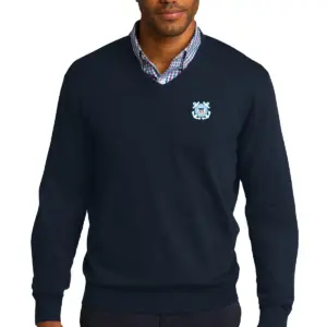 Coast Guard - Port Authority Men's V-Neck Sweater