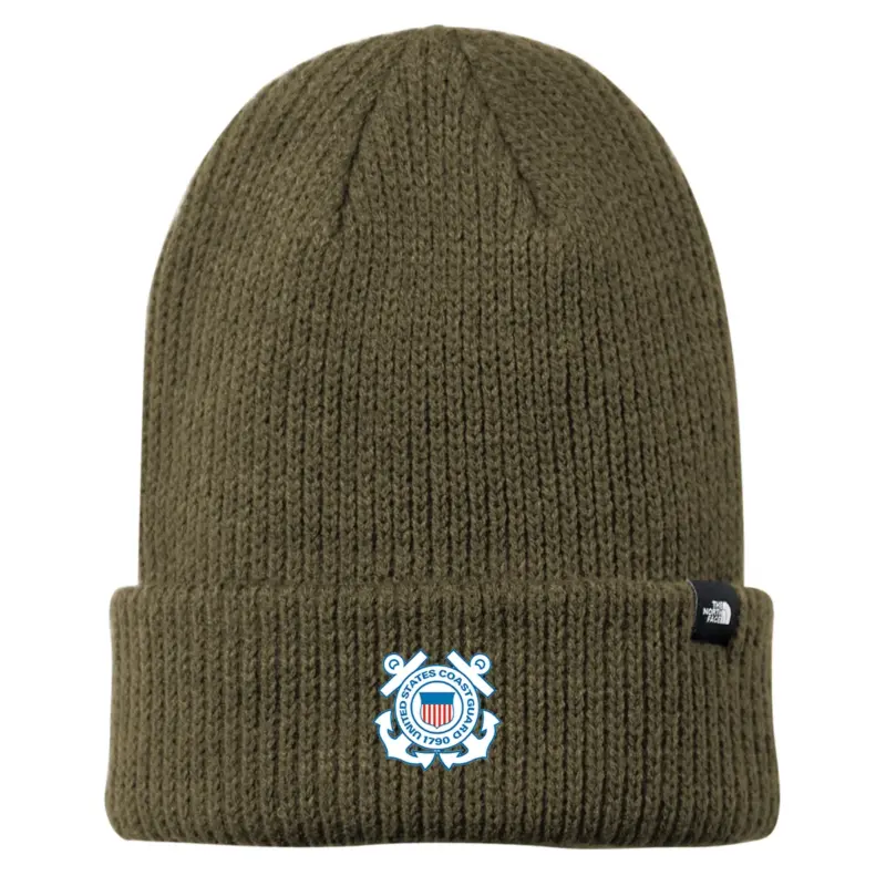 Coast Guard - Embroidered The North Face Truckstop Beanie