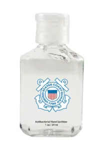 Coast Guard - Antibacterial Hand Sanitizer Gel on White Label