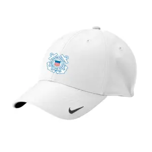 Coast Guard - Embroidered Nike Swoosh Legacy 91 Cap (Min 12 Pcs)