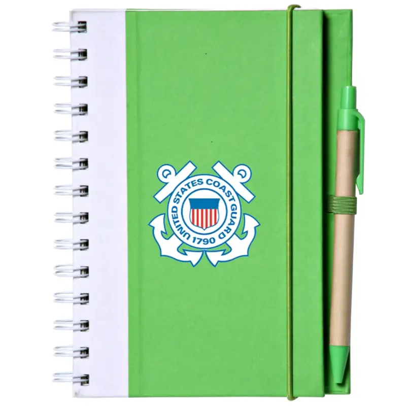 coast guard recyclable bright eco notebooks