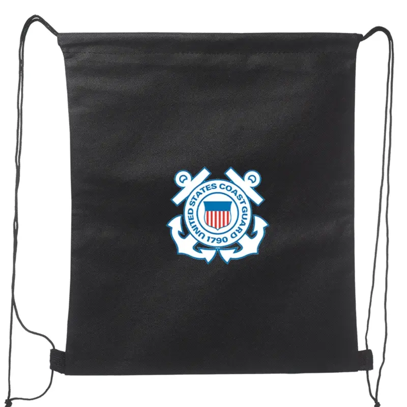 Coast Guard - Non-Woven Drawstring Backpacks (14.5""x17.5"")