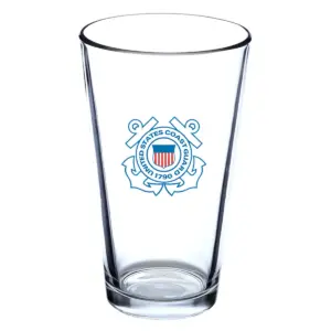 Coast Guard - 16 Oz. Pint Glasses