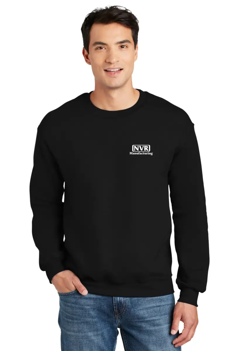 NVR Manufacturing - Gildan 9.3 Oz. DryBlend Adult Crewneck Sweatshirts Min 12 pcs