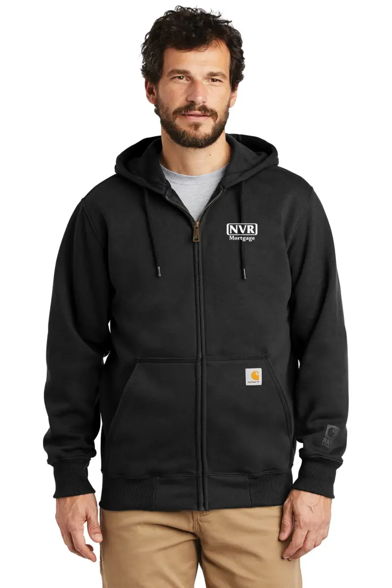 NVR Mortgage - Carhartt Rain Defender Paxton Heavyweight Hooded Zip-Front Sweatshirt