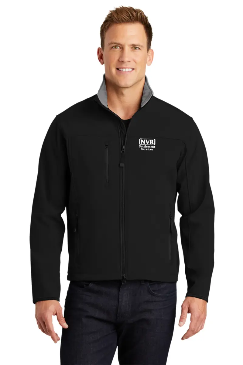 NVR Settlement Services - Port Authority Men's Glacier Soft Shell Jacket