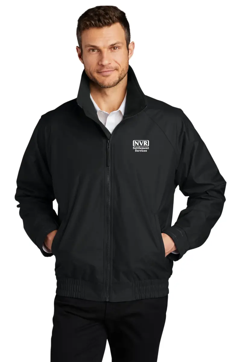 nvr settlement services port authority men's competitor jacket