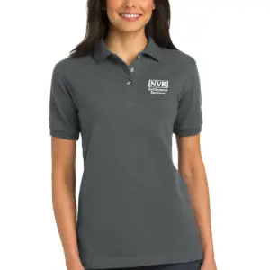 NVR Settlement Services - Port Authority Ladies Heavyweight Cotton Pique Polo Shirt