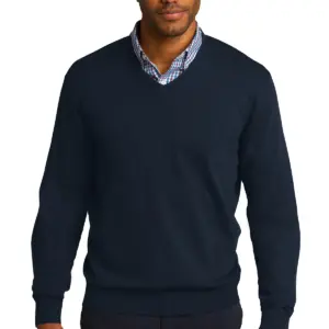 NVHomes - Port Authority Men's V-Neck Sweater