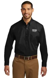 NVR Mortgage - Port Authority Long Sleeve Carefree Poplin Shirts