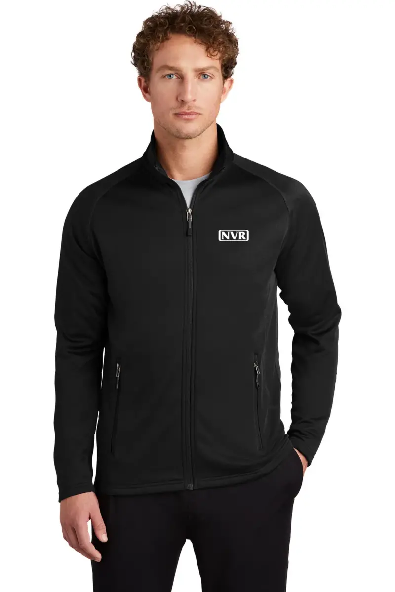 NVR Inc - Eddie Bauer Men's Smooth Fleece Base Layer Full-Zip
