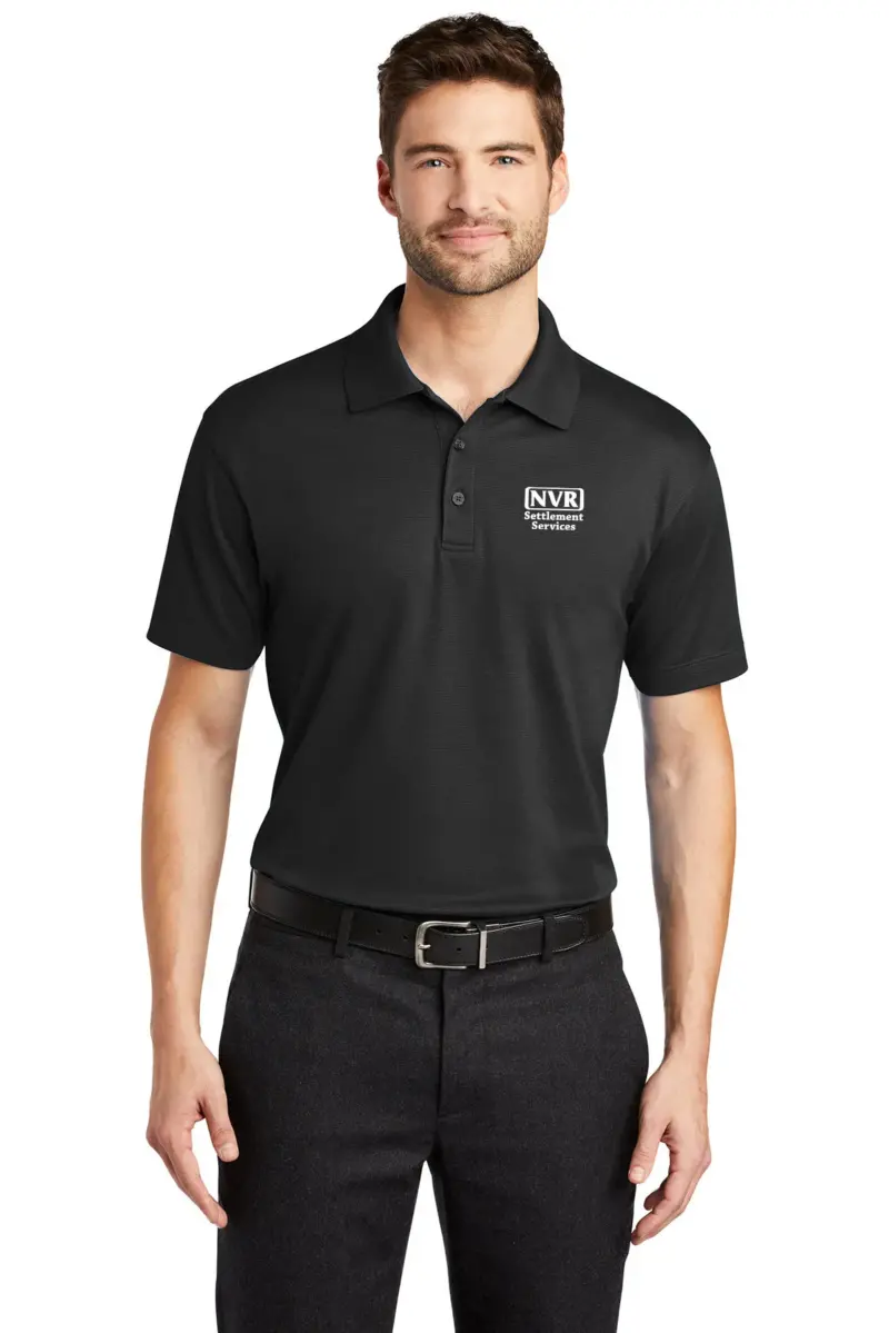 NVR Settlement Services - Port Authority Men's Rapid Dry Mesh Polo Shirt