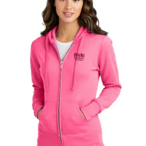 NVR Settlement Services - Port & Company Ladies Core Fleece Full-Zip Hooded Sweatshirt