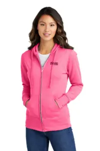 NVR Inc - Port & Company Ladies Core Fleece Full-Zip Hooded Sweatshirt
