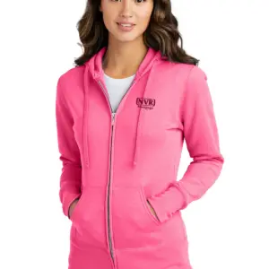 NVR Mortgage - Port & Company Ladies Core Fleece Full-Zip Hooded Sweatshirt