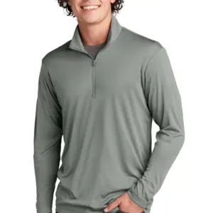 nvr manufacturing sport tek men's posicharge competitor 1/4 zip pullover sweatshirt