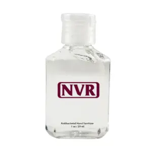 NVR Inc - Antibacterial Hand Sanitizer Gel on White Label