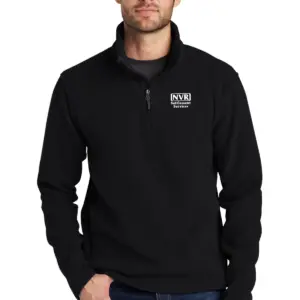 NVR Settlement Services - Port Authority Men's Value Fleece 1/4-Zip Pullover Jacket