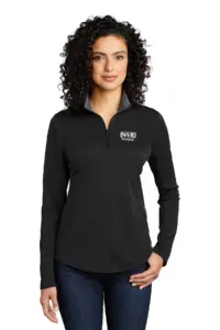 NVR Mortgage - Port Authority Ladies Silk Touch Performance 1/4-Zip Shirt