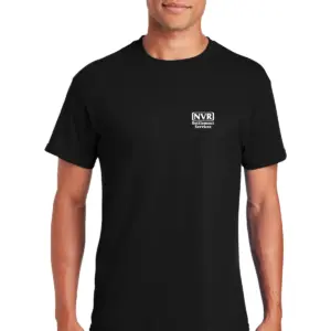 NVR Settlement Services - Gildan 5.3 Oz. 100% Cotton Preshrunk T-Shirt Min