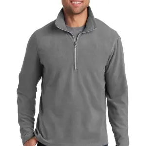 NVHomes - Port Authority Men's Microfleece 1/2-Zip Pullover Sweater