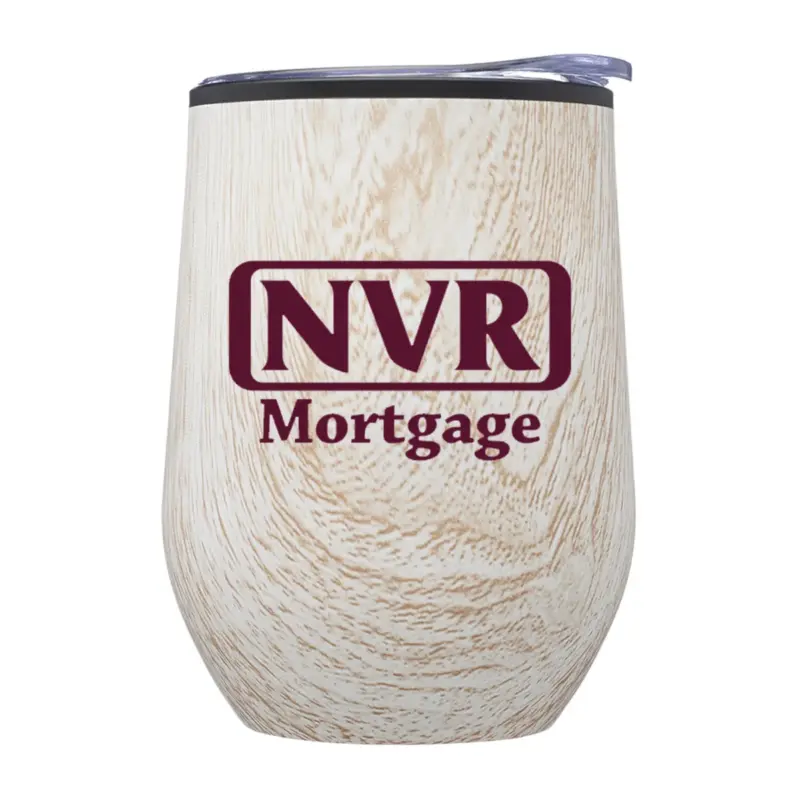 NVR Mortgage - 12 Oz. Palmera Stemless Wine Tumbler w/Lid