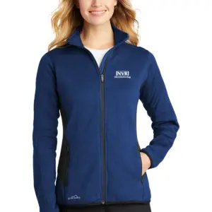 NVR Manufacturing - Eddie Bauer Ladies Full-Zip Heather Stretch Fleece Jacket