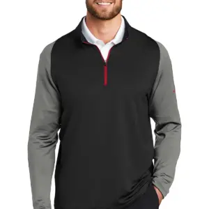 NVHomes - Nike Golf Men's Dri-FIT Stretch 1/2-Zip Cover-Up Shirt