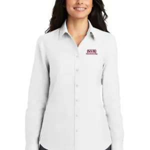 NVR Manufacturing - Ladies Port Authority SuperPro Oxford Shirt
