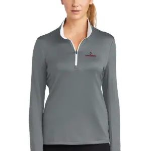 NVHomes - Nike Golf Ladies Dri-FIT Stretch 1/2-Zip Cover-Up Shirt