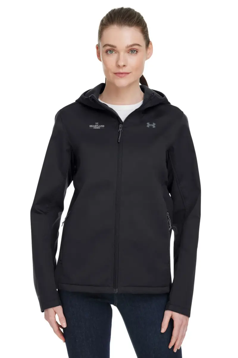 Heartland Homes - Under Armour Ladies' ColdGear® Infrared Shield 2.0 Hooded Jacket