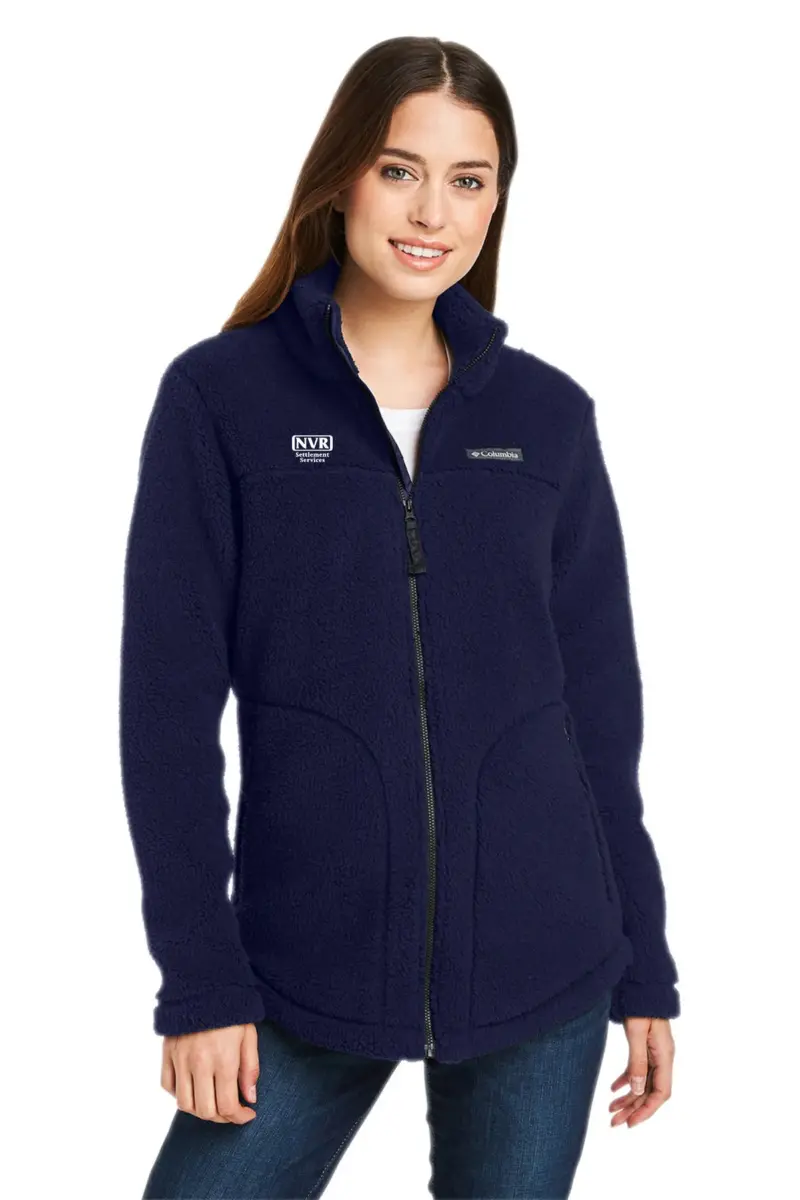 NVR Settlement Services - Columbia Ladies' West Bend™ Sherpa Full-Zip Fleece Jacket