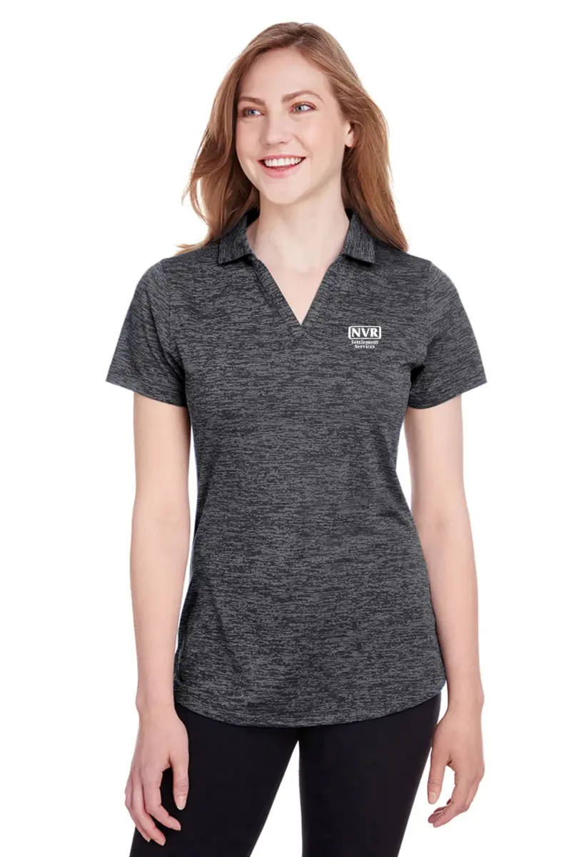 NVR Settlement Services - Puma Golf Ladies' Icon Heather Polo
