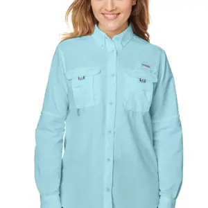 NVHomes - Columbia Ladies' Bahama™ Long-Sleeve Shirt