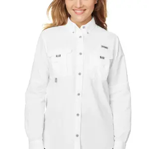 NVR Settlement Services - Columbia Ladies' Bahama™ Long-Sleeve Shirt