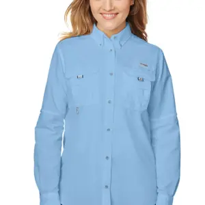 NVR Settlement Services - Columbia Ladies' Bahama™ Long-Sleeve Shirt