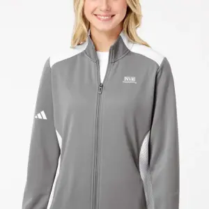 NVR Manufacturing - Adidas - Women's Textured Mixed Media Full-Zip Jacket