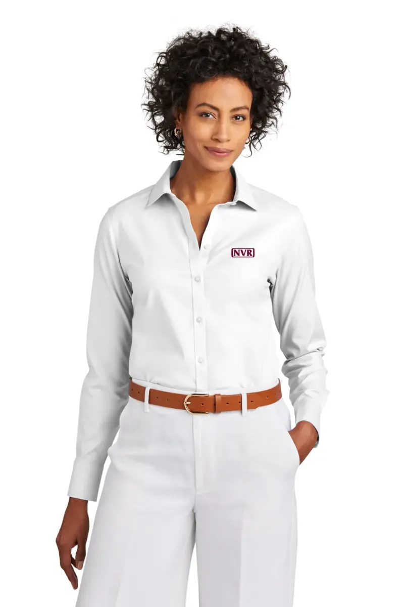 NVR Inc - Brooks Brothers® Women’s Wrinkle-Free Stretch Pinpoint Shirt
