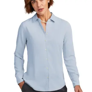 NVHomes - Brooks Brothers® Women’s Full-Button Satin Blouse