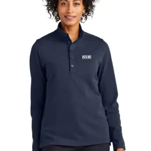 NVR Inc - Brooks Brothers® Women’s Mid-Layer Stretch 1/2-Button