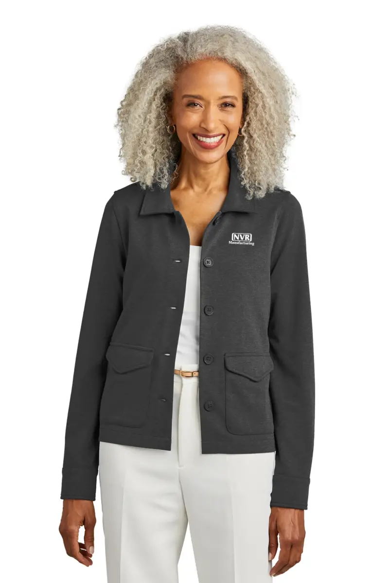 NVR Manufacturing - Brooks Brothers® Women’s Mid-Layer Stretch Button Jacket