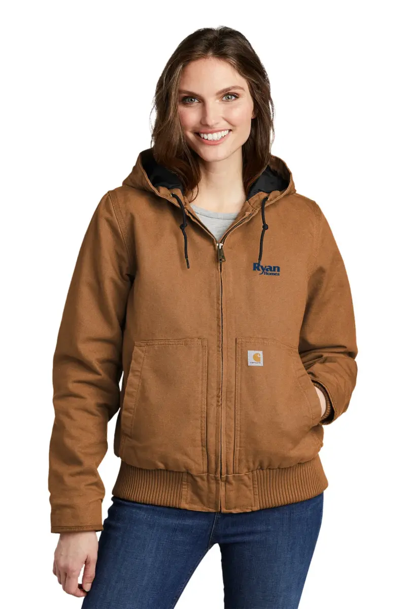 Ryan Homes - Carhartt® Women’s Washed Duck Active Jac