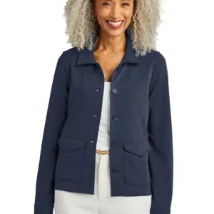 nvhomes brooks brothers® women’s mid layer stretch button jacket