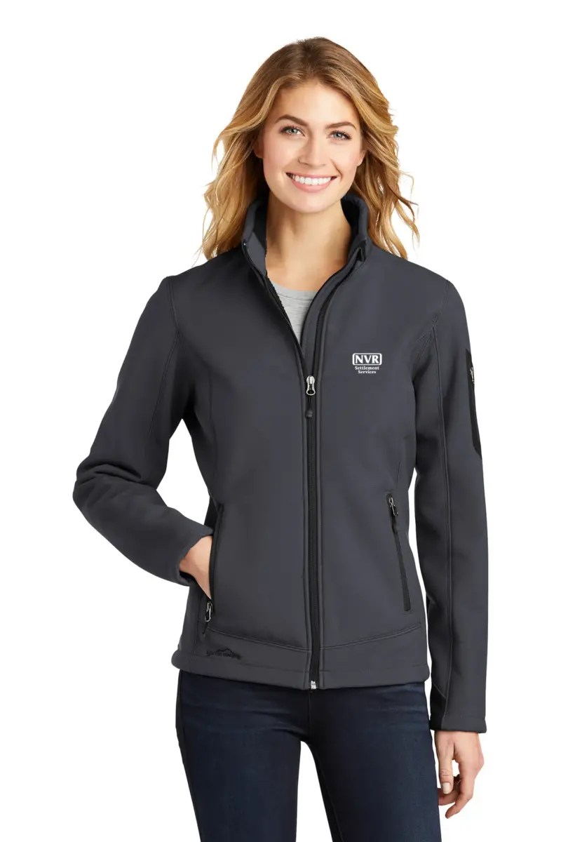 NVR Settlement Services - Eddie Bauer® Ladies Rugged Ripstop Soft Shell Jacket