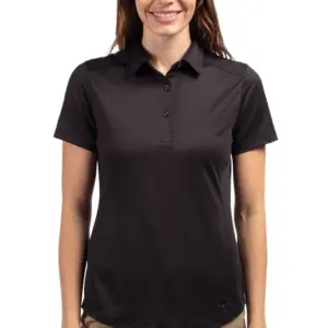 NVR Mortgage - Cutter & Buck Prospect Eco Textured Stretch Recycled Womens Short Sleeve Polo