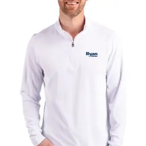 Ryan Homes - Cutter & Buck Virtue Eco Pique Recycled Quarter Zip Mens Pullover