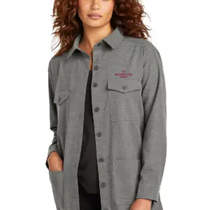 Heartland Homes - Mercer+Mettle™ Women’s Long Sleeve Twill Overshirt